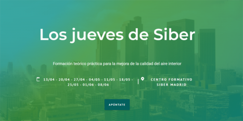 Siber lanza un ciclo de formaciones teórico-prácticas sobre todos los ámbitos de la ventilación