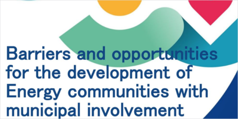Informe sobre el desarrollo colaborativo de comunidades energéticas con participación local