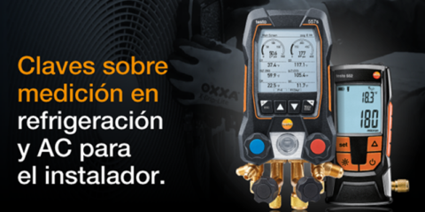 Nuevo webinar de Testo sobre medición en instalaciones de refrigeración y aire acondicionado