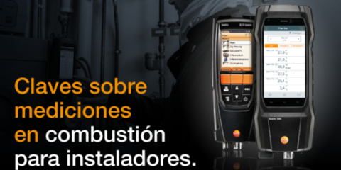 Testo realizará un webinar sobre las claves de mediciones en combustión dirigido a instaladores
