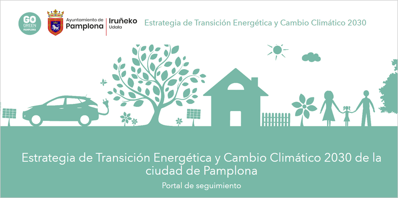 plataforma digital para realizar un seguimiento de la Estrategia de Transición Energética de Pamplona