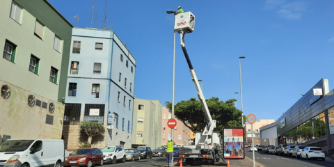 El 52% del alumbrado público del municipio de La Laguna cuenta con tecnología LED