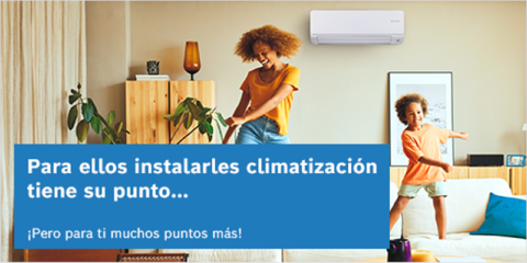 Campaña de Junkers Bosch dirigida a la instalación de unidades de aire acondicionado Climate
