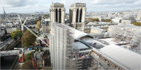 Schneider Electric donará equipos de energía para la restauración de la Catedral de Notre-Dame