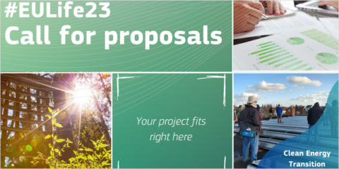 Abierta la convocatoria de propuestas LIFE 2023 para acelerar la transición hacia la energía limpia