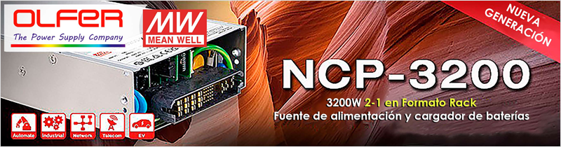 Fuentes de alimentación NCP-3200.