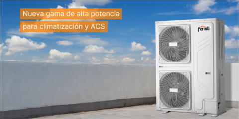 Ferroli amplía su catálogo de soluciones de aerotermia con la bomba de calor Omnia 3.2 T
