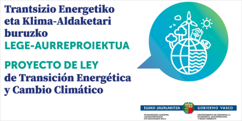 El País Vasco aprueba el proyecto de Ley de Transición Energética y Cambio Climático