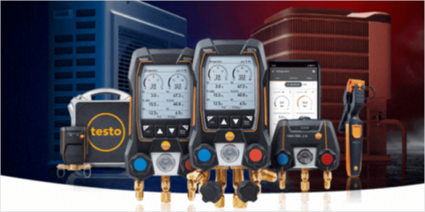 Selección de herramientas digitales Testo en su nueva campaña de refrigeración