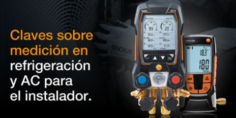Las claves sobre medición en refrigeración y AC se abordarán en el próximo webinar de Testo