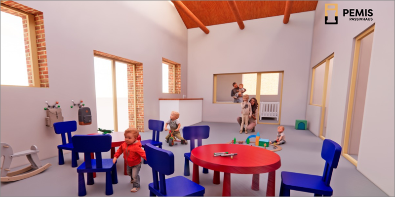 Portillo de Toledo apuesta por el servicio PEMIS Passivhaus de Artecoin para la nueva escuela infantil