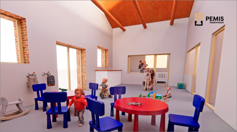 Portillo de Toledo apuesta por el servicio PEMIS Passivhaus de Artecoin para la nueva escuela infantil
