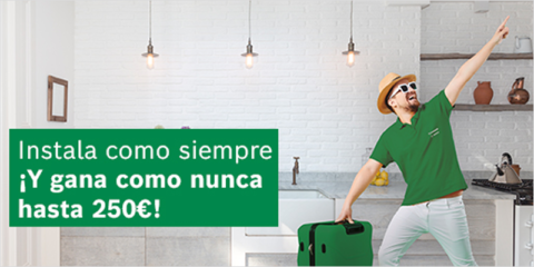 Junkers Bosch fomenta la instalación de calderas con una campaña dirigida a los instaladores