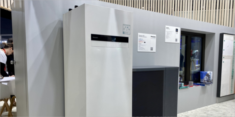 Las soluciones Aquarea de Panasonic se expusieron en la feria Construmat 2023