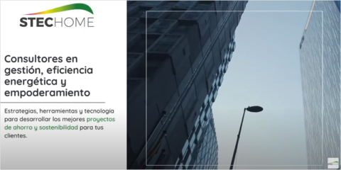 Gestión energética con Stechome