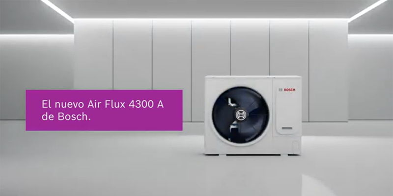La nueva VRF Air Flux 4300 de Bosch Home Comfort brinda una climatización flexible y consumo mínimo