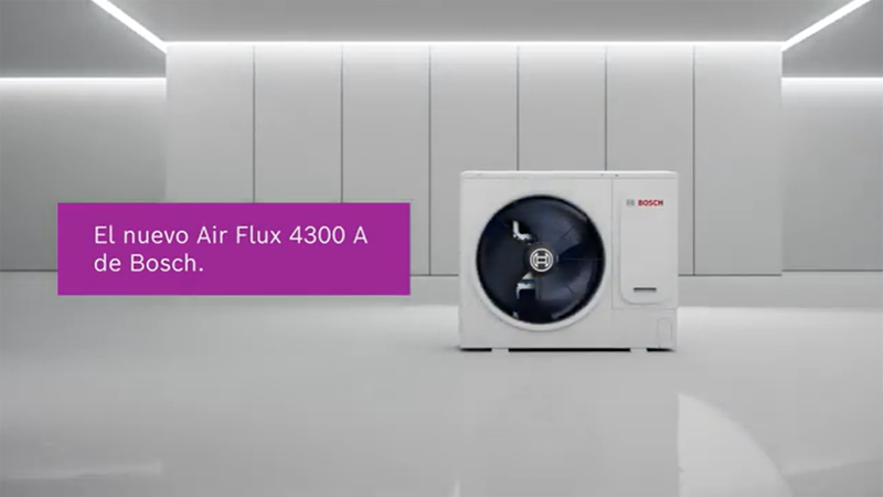 La nueva VRF Air Flux 4300 de Bosch Home Comfort brinda una climatización flexible y consumo mínimo 