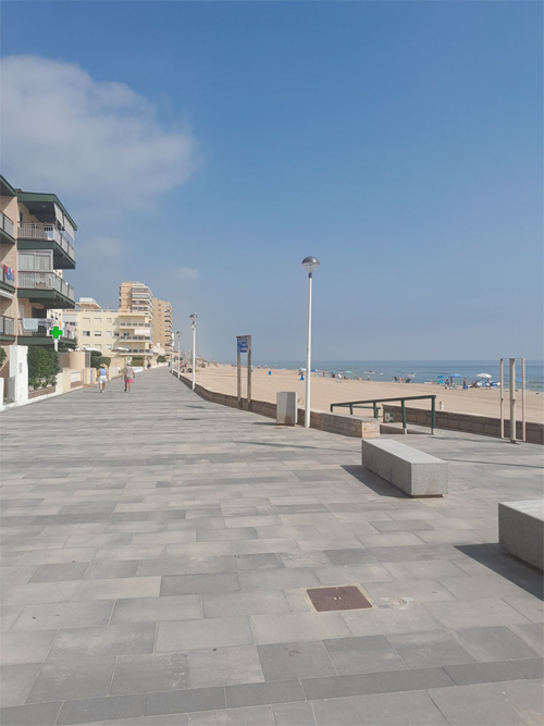 Cuatro sectores de la zona marítima de Sueca en Valencia han renovado su alumbrado público