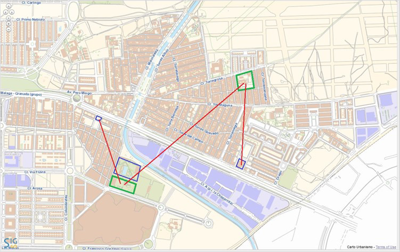 Mapa barrio Torreblanca.