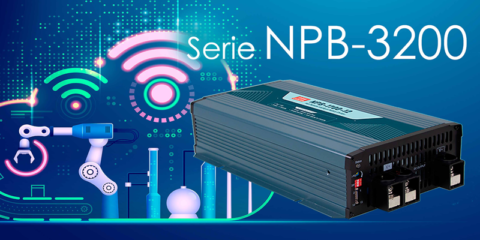Cargador inteligente NPB-3200 con dos formas de control de carga distribuido por Electrónica OLFER