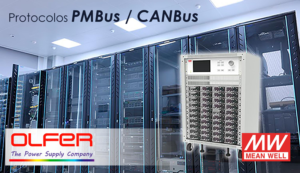 Fuentes de alimentación en una torre grande instaladas.