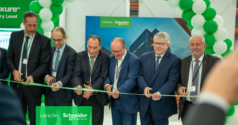 El nuevo centro de laminado de Schneider Electric en Sarel reduce sus emisiones y mejora su rendimiento