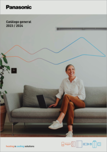 Nuevo catálogo 2023-2024 con soluciones sostenibles en el mercado de la climatización de Panasonic