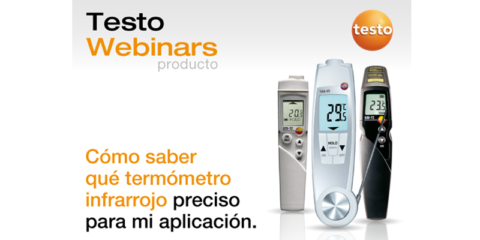 Formación de Testo para escoger el termómetro infrarrojo adecuado en cada situación