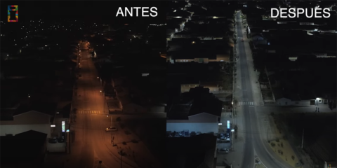 Navahermosa renueva su alumbrado público gracias a Artecoin