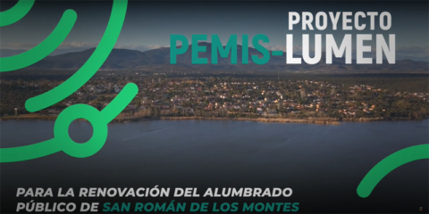 Iluminación renovada en San Román de los Montes