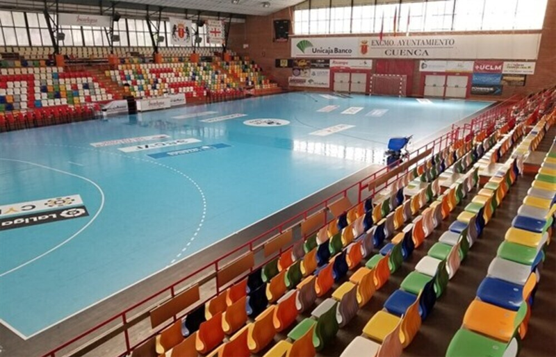 La pista central del polideportivo ‘El Sargal’ de Cuenca va a renovar su alumbrado con tecnología LED