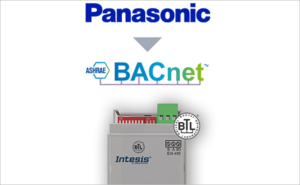 La nueva interfaz Panasonic Etherea to BACnet de Intesis permite una comunicación bidireccional