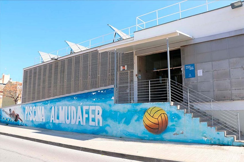 Rehabilitación integral del sistema de climatización de la piscina municipal de Almudáfer