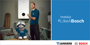 Junkers Bosch lanza una campaña para promover la instalación de calderas y bombas de calor