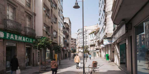 Renovados 341 puntos de luz por tecnología LED en el casco urbano de Marín