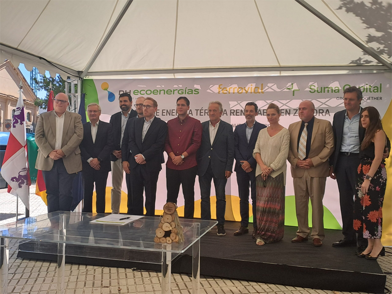 La construcción de una red de energía térmica renovable en Zamora beneficiará a más de 6.400 hogares