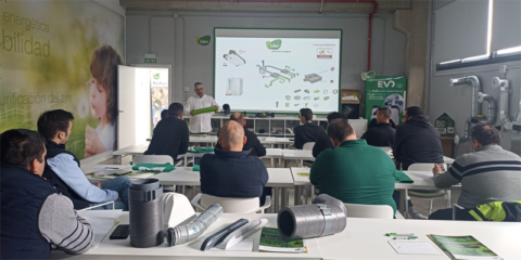 Ciclo de formaciones de Siber dirigido a profesionales del sector de la ventilación en Barcelona