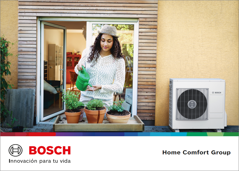 Bosch apuesta por las bombas de calor para cumplir con los objetivos climáticos