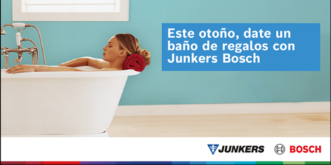 Campaña de Junkers Bosch para promover la instalación de calentadores