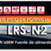La serie LRS-N2 de Electrónica OLFER proporciona un pico de energía instantáneo del 200%