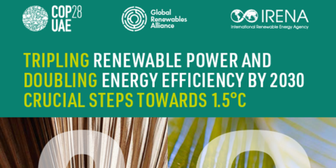 Informe con políticas para triplicar la energía renovable y duplicar la eficiencia energética para 2030