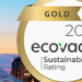 La empresa Schréder obtiene el nivel oro en el índice de sostenibilidad de EcoVadis 2023