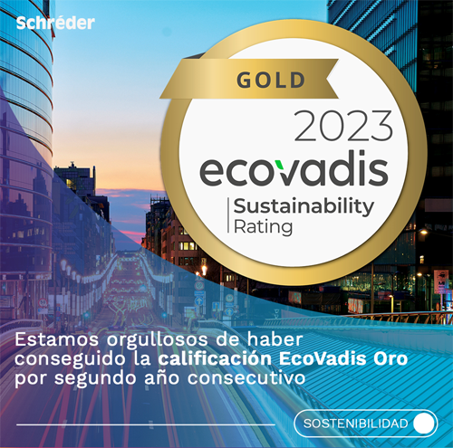 Los esfuerzos en materia de sostenibilidad de Schréder hacen que consiga la certificación EcoVadis Oro