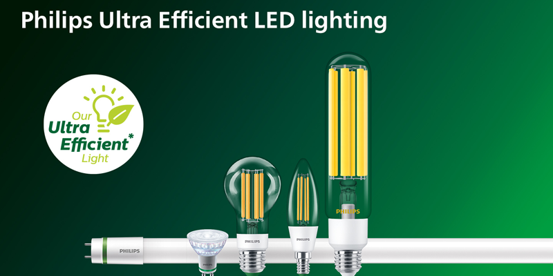 Las nuevas lámparas Ultra Eficientes de Signify aceleran la transición hacia la eficiencia energética