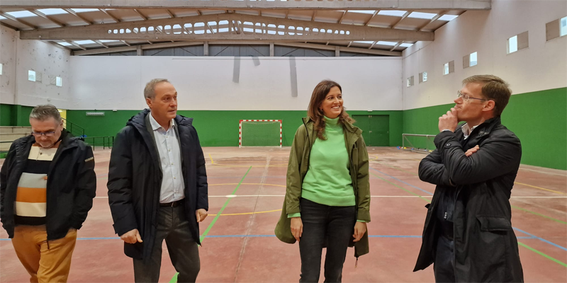 La Xunta de Galicia fomenta la mejora energética en el pabellón deportivo de A Lama