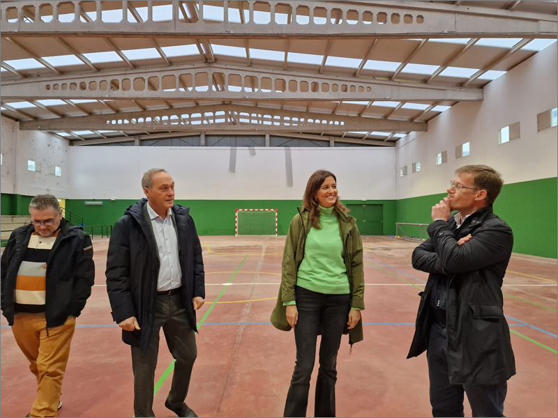 La Xunta de Galicia fomenta la mejora energética en el pabellón deportivo de A Lama