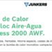 Bomba de calor monobloc aire-agua Compress 2000 AWF de Junkers Bosch