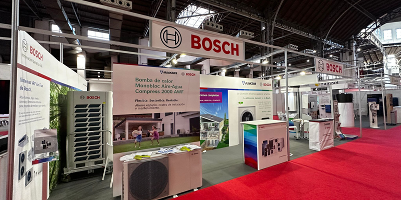Bosh mostró sus soluciones en calefacción y climatización del hogar en EFINTEC