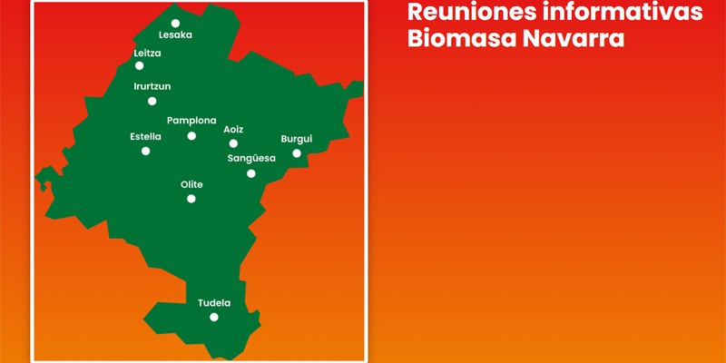 Navarra ofrece charlas a empresas sobre las ventajas de la biomasa para la descarbonización