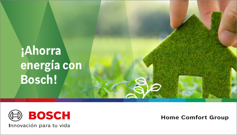 1 de cada 2 hogares españoles considera el ahorro como una de las variables para elegir su equipo de calefacción, Bosch